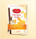 Zauber Sticks aus Lübecker Marzipan  – „Orange-Marzipan”