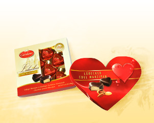 Sag es mit Marzipan